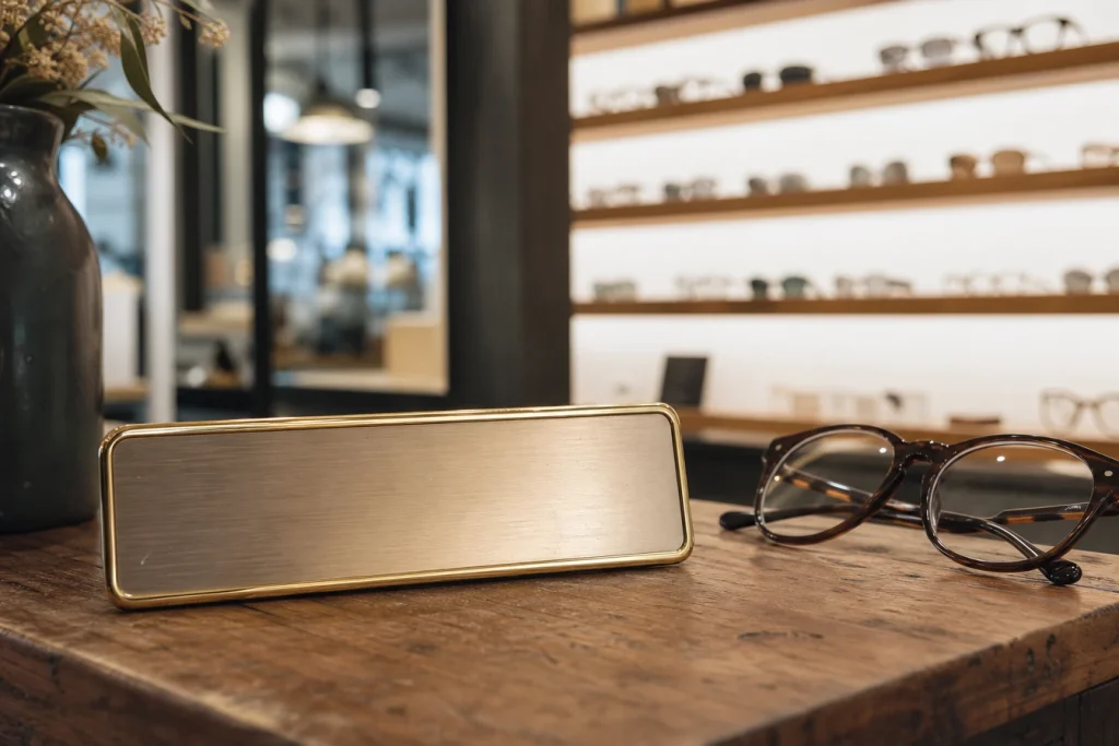 Pourquoi choisir un badge opticien personnalisé pour votre magasin&nbsp;?